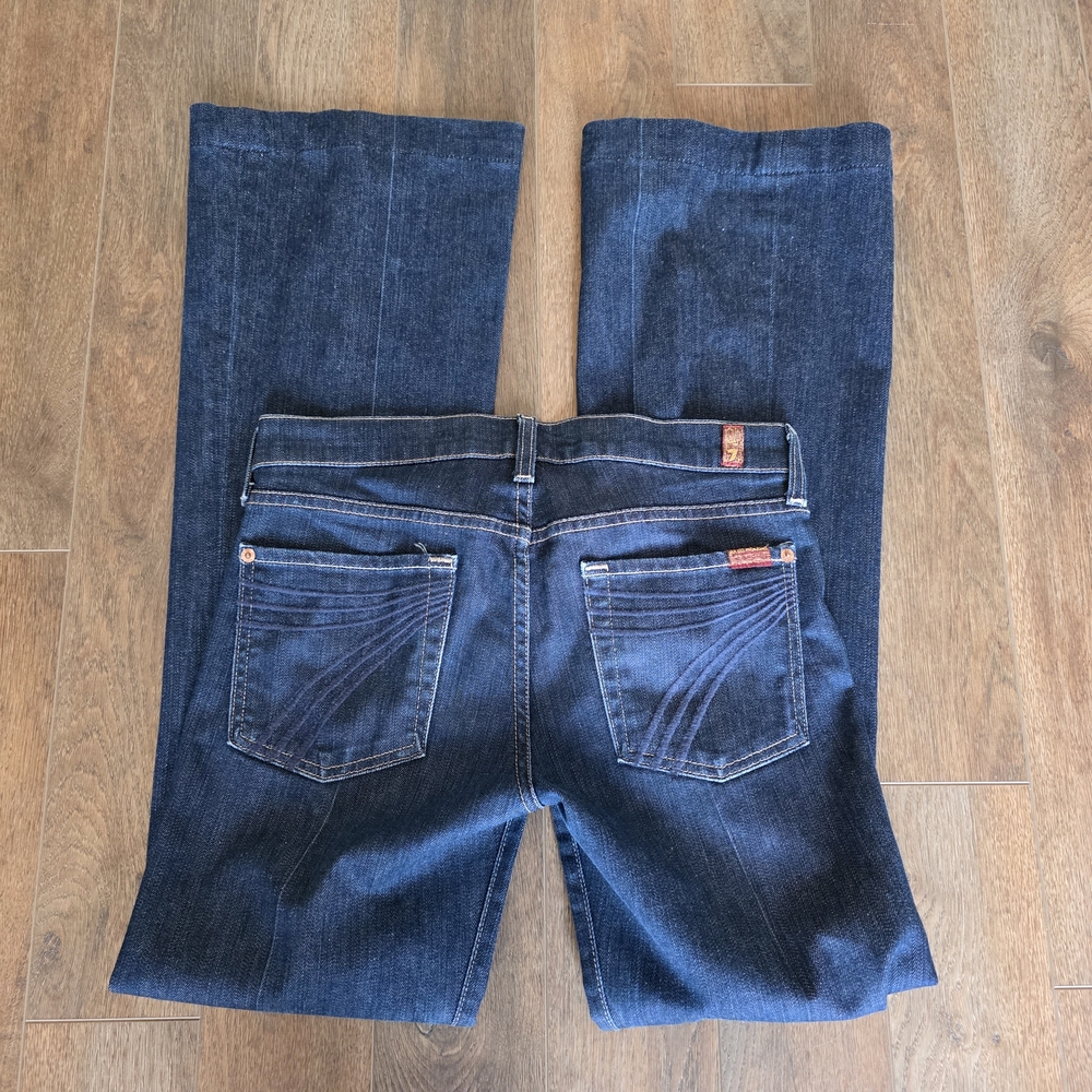 7 For all mankind dojo flare jeans size 27